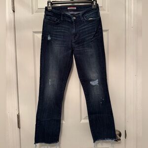 Dark wash Tommy Hilfiger High Rise jeans. 
Size 0